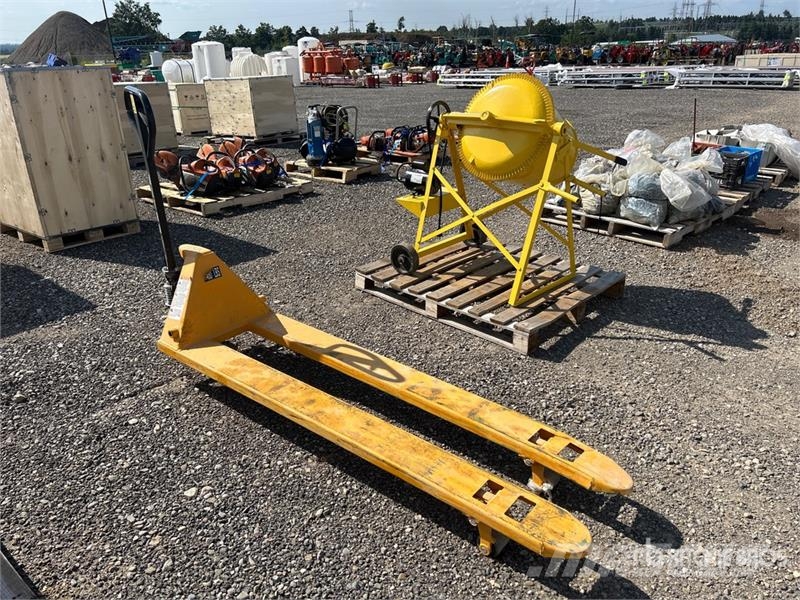  4400 lb Pallet Jack Rokas palešu ratiņi