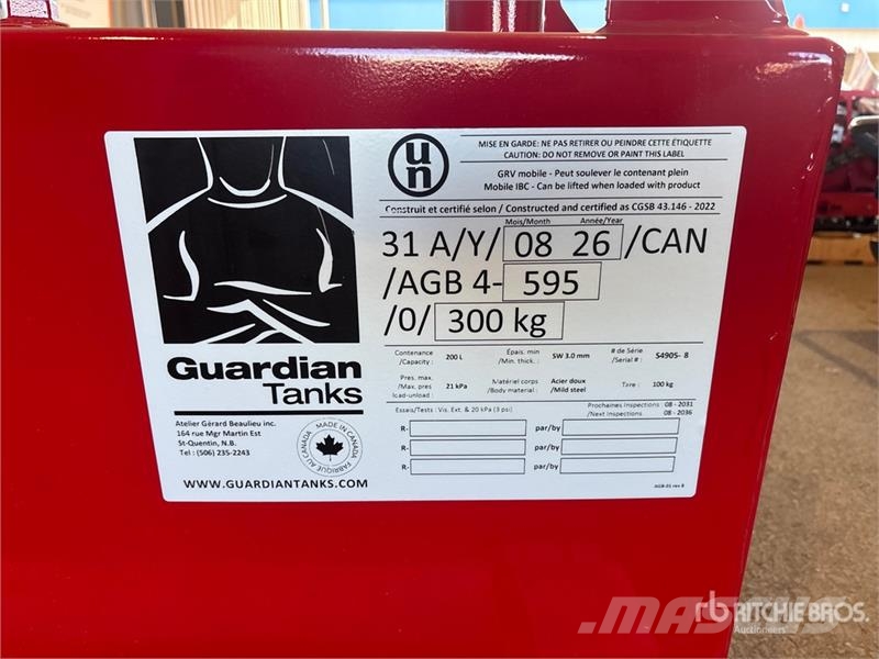 450 L Portable Single Wall Fuel Tank Degvielas un piedevu tvertnes