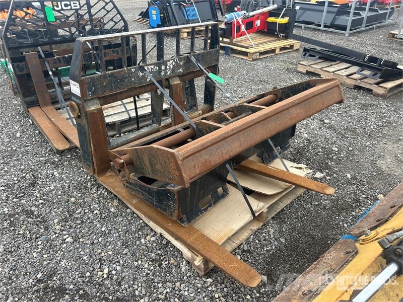46 in Standard Skid Steer Auger Back Rest and fork Andre komponenter