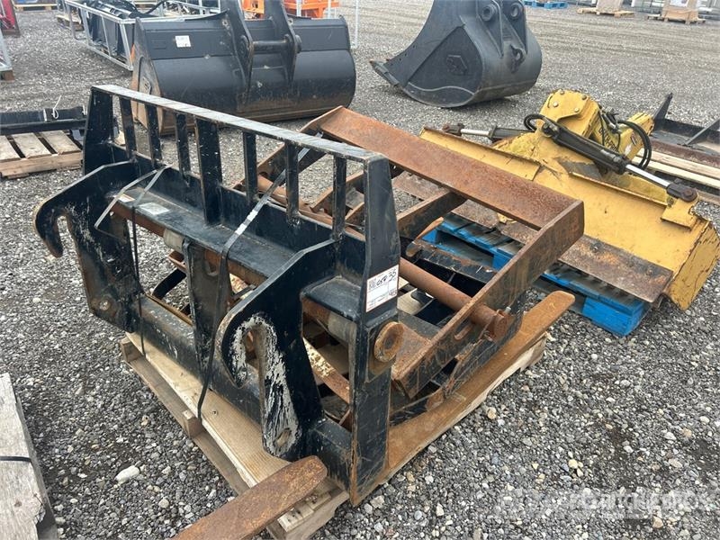 46 in Standard Skid Steer Auger Back Rest and fork Andre komponenter