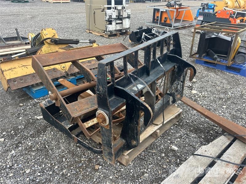 46 in Standard Skid Steer Auger Back Rest and fork Andre komponenter