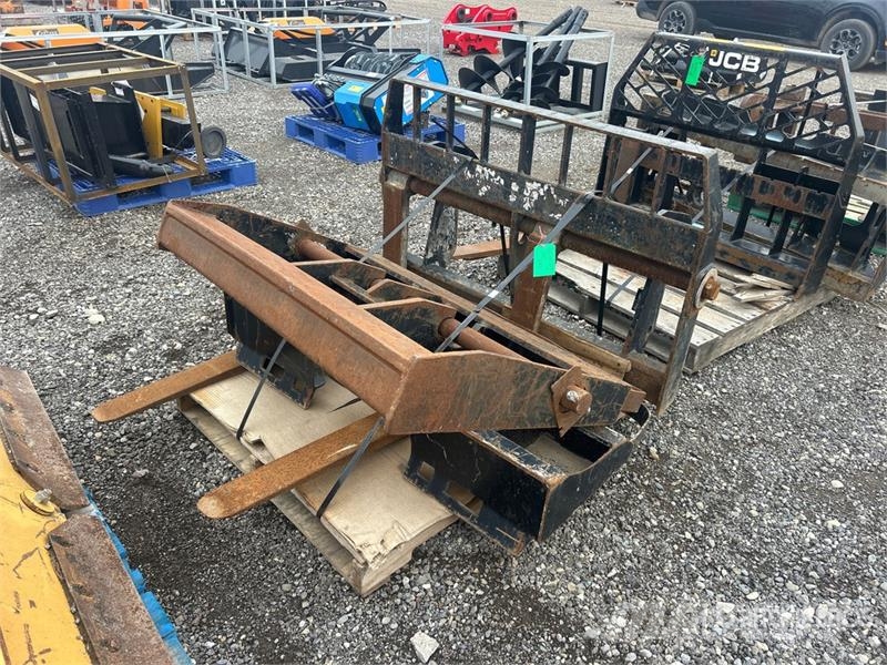 46 in Standard Skid Steer Auger Back Rest and fork Andre komponenter