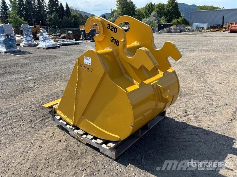  47 in Q/C Digging Excavator Bucket - Fits Cat 318  Kanalak