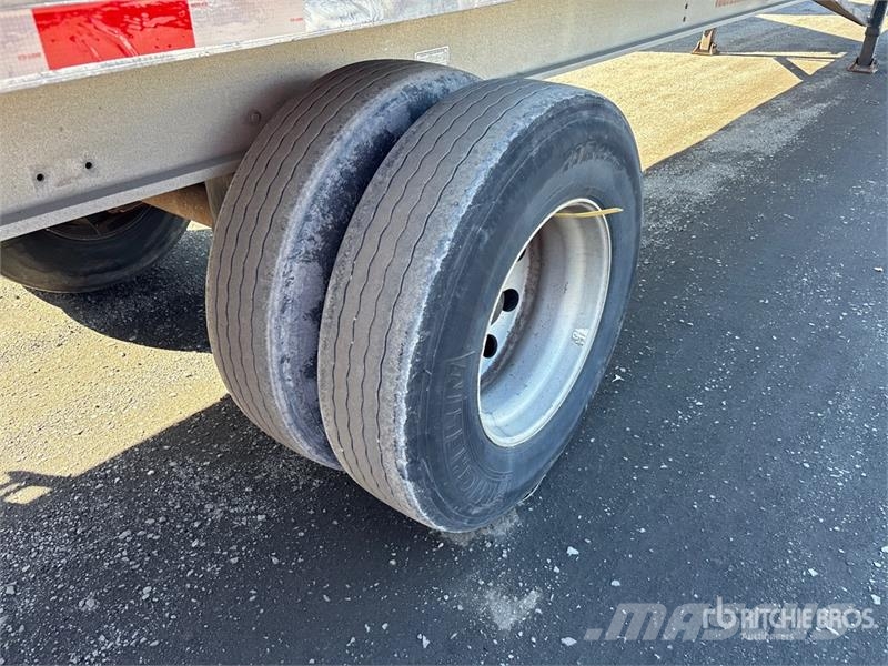 48 ft T/A Spread Axle Flatbed Trailer Причепи-платформи/бокове розвантаження