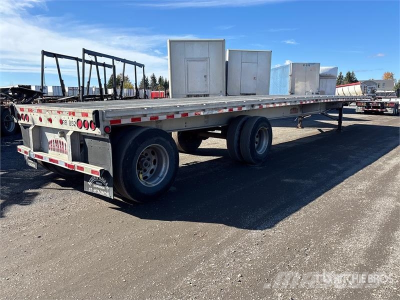 48 ft T/A Spread Axle Flatbed Trailer Причепи-платформи/бокове розвантаження