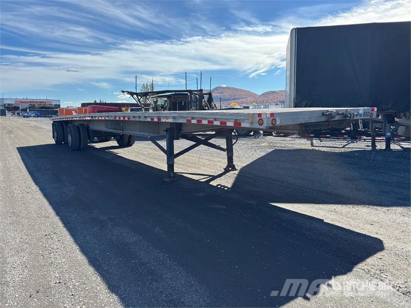48 ft T/A Spread Axle Flatbed Trailer Причепи-платформи/бокове розвантаження