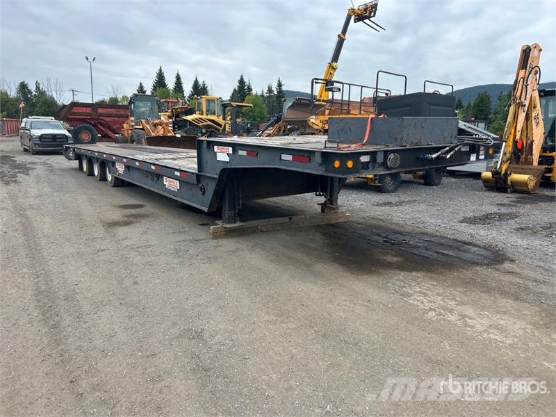  48 ft Tri/A Hydraulic Tail Trailer 平板拖车