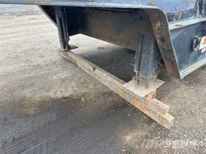  48 ft Tri/A Hydraulic Tail Trailer 平板拖车