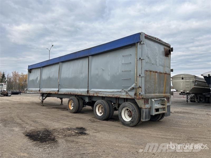 48 ft Tri/A Moving Floor Trailer Puspriekabės su grindimis