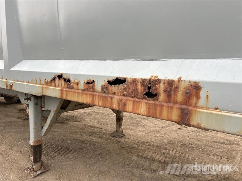48 ft Tri/A Moving Floor Trailer Puspriekabės su grindimis