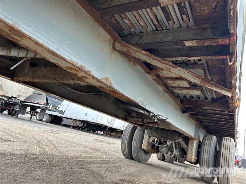 48 ft Tri/A Moving Floor Trailer Puspriekabės su grindimis