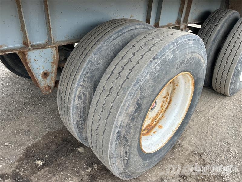 48 ft Tri/A Moving Floor Trailer Puspriekabės su grindimis