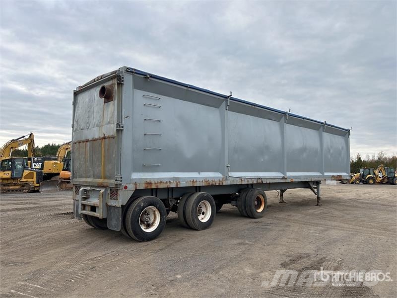 48 ft Tri/A Moving Floor Trailer Puspriekabės su grindimis