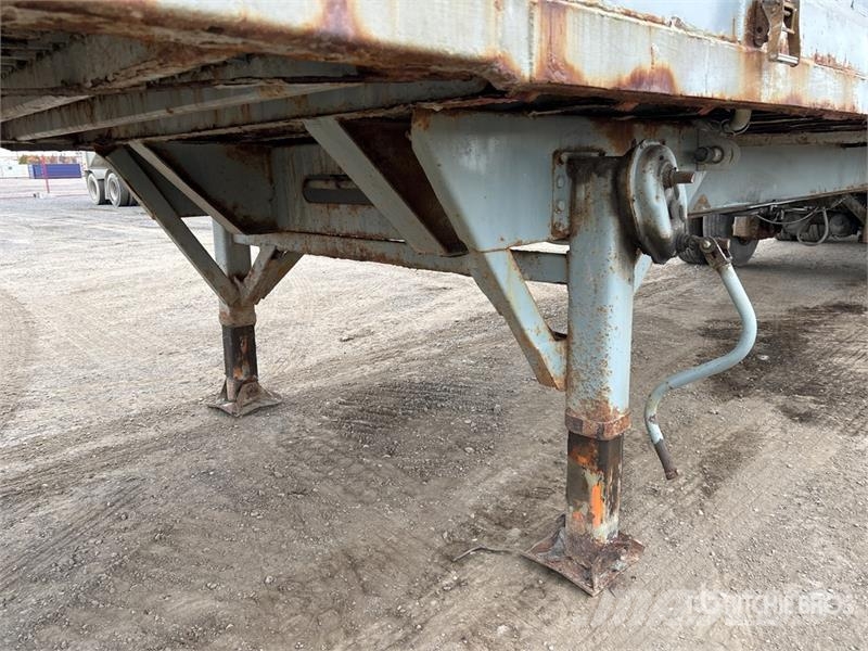 48 ft Tri/A Moving Floor Trailer Puspriekabės su grindimis