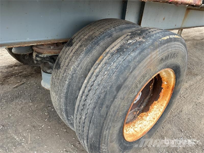 48 ft Tri/A Moving Floor Trailer Puspriekabės su grindimis