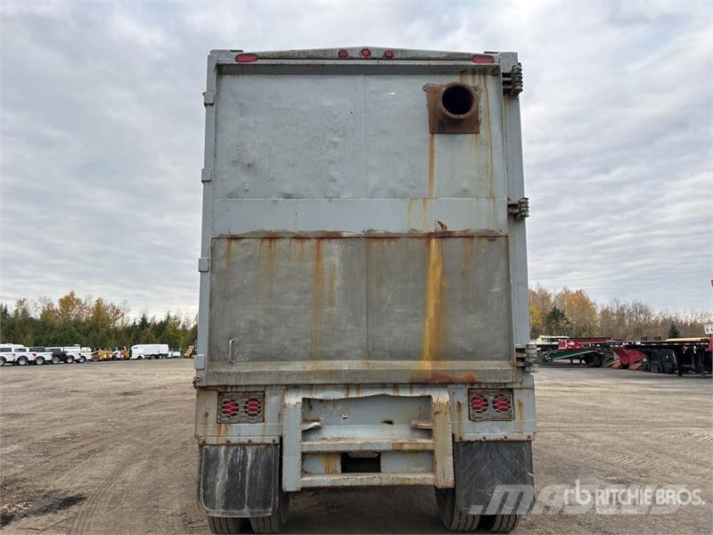 48 ft Tri/A Moving Floor Trailer Puspriekabės su grindimis