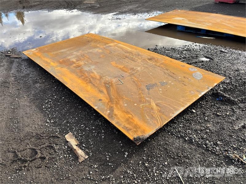  5 ft x 10 ft (0. in Thick) Steel Plates مكونات أخرى