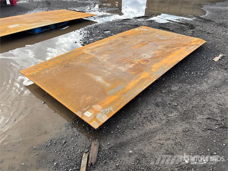  5 ft x 10 ft (0. in Thick) Steel Plates مكونات أخرى