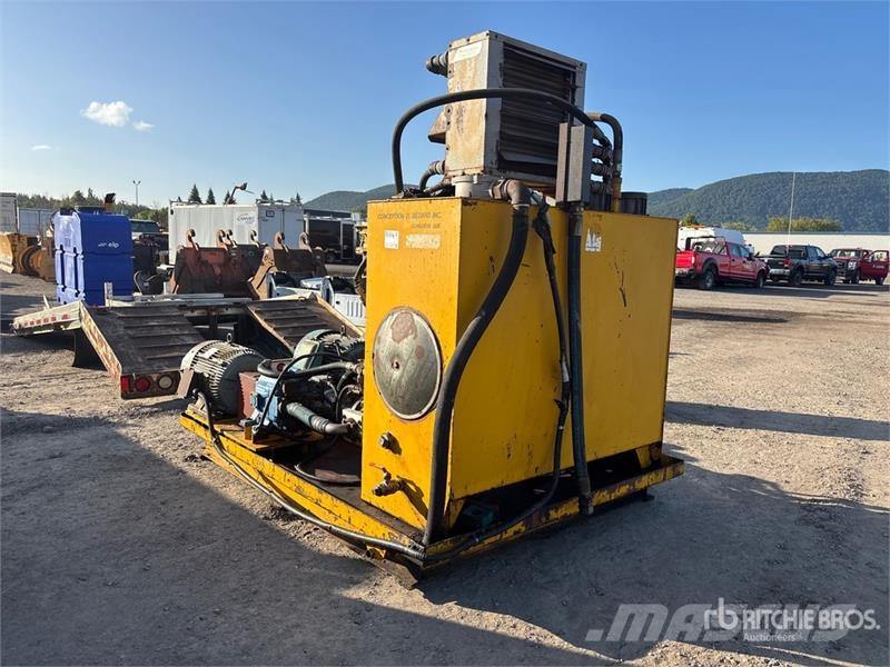  50 hp Hydraulic Power Pack مطارق دق خوازيق هيدروليكية