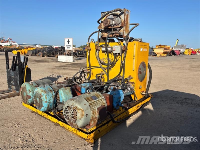  50 hp Hydraulic Power Pack مطارق دق خوازيق هيدروليكية