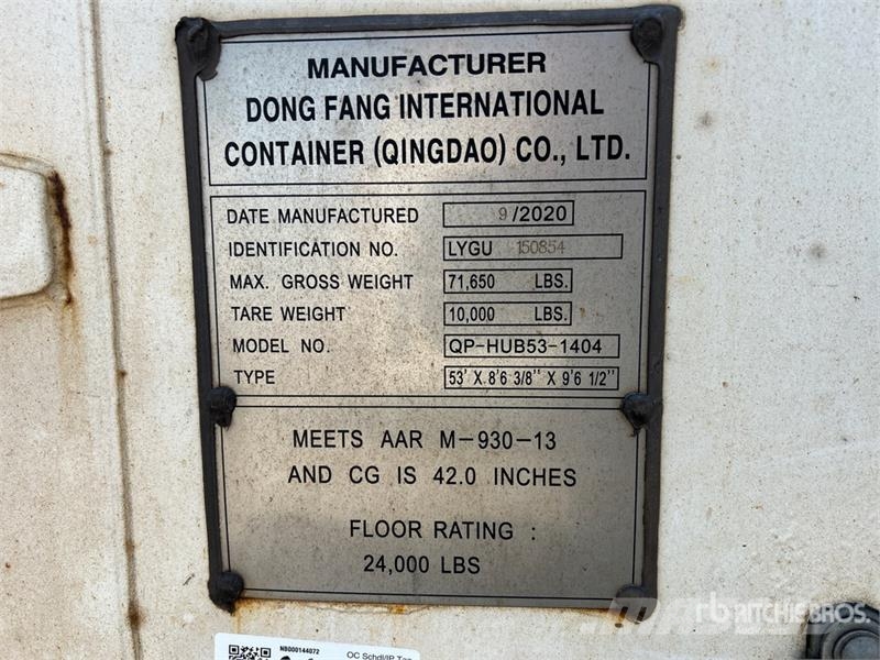53 ft Storage Container Storage containers