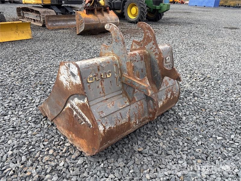  53 in Q/C Cleanup Excavator Bucket Schaufeln