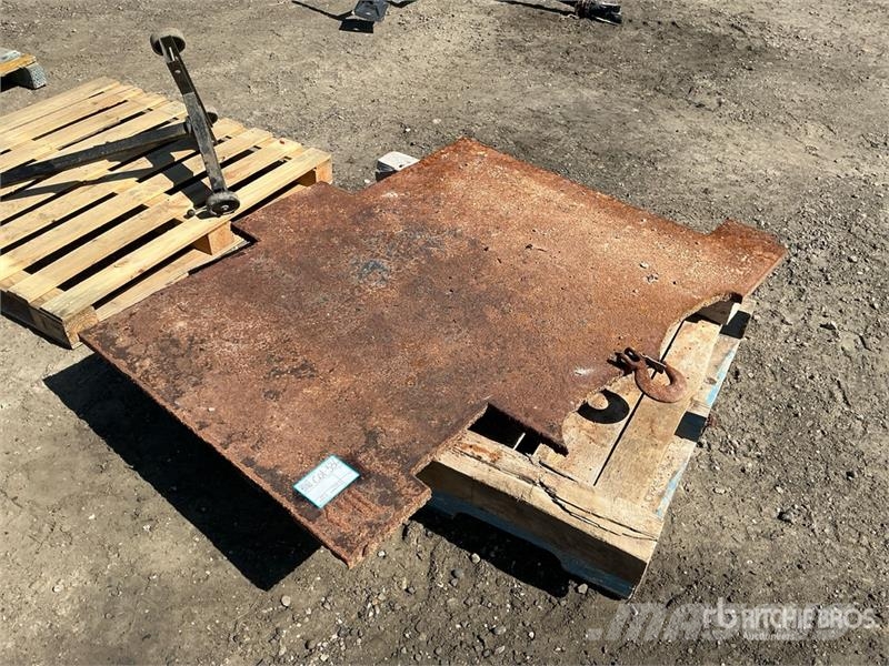 55" x 51" Metal plate Strgalci