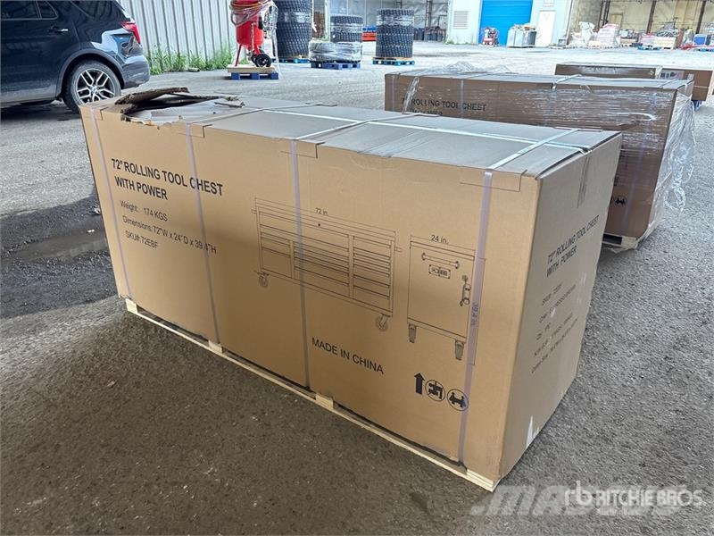6 ft 17-Drawer Fatboy Workbench (Unused) Andre komponenter