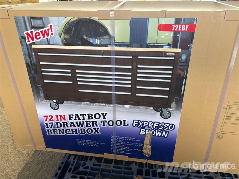 6 ft 17-Drawer Fatboy Workbench Andre komponenter