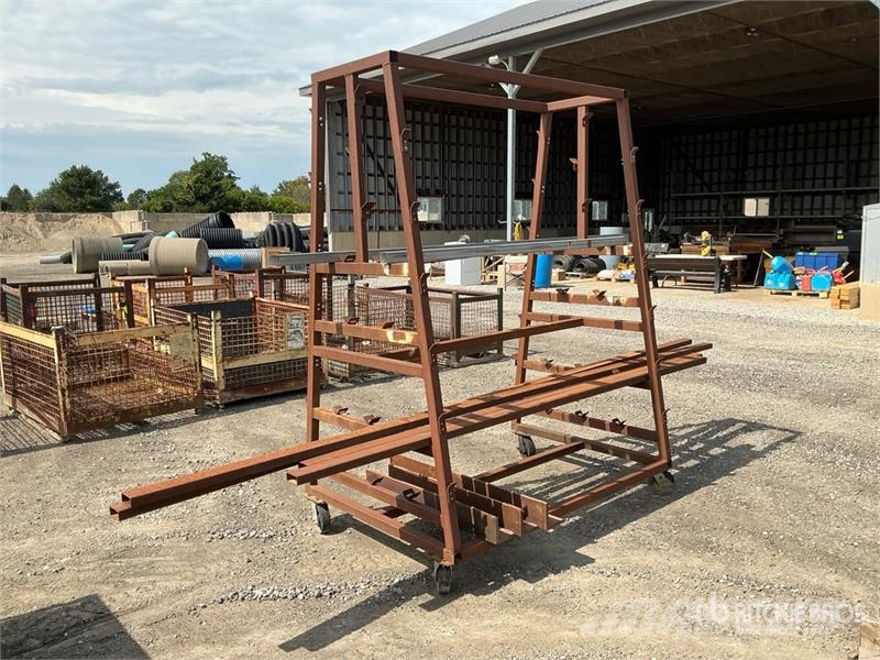 61 in (L) x 48 in (W) Frame Material Handling Cart Inne akcesoria