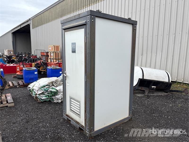  7 ft 6 in x 4 ft 3 in 1 Person Portable Toilet Andre komponenter
