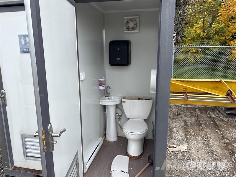 7 ft 6 in x 4 ft 3 in 2 Person Skid-Mounted Portab مكونات أخرى