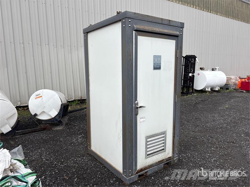  7 ft 6 in x 4 ft 3 in 1 Person Portable Toilet Andre komponenter