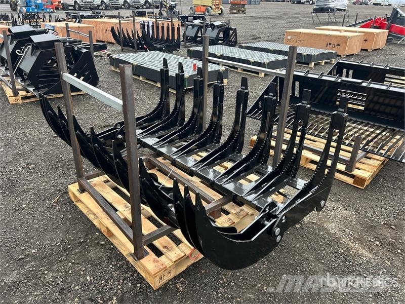 71 in Skid Steer Root Rake Rendkészítő