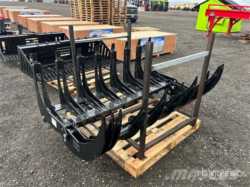 71 in Skid Steer Root Rake Rendkészítő