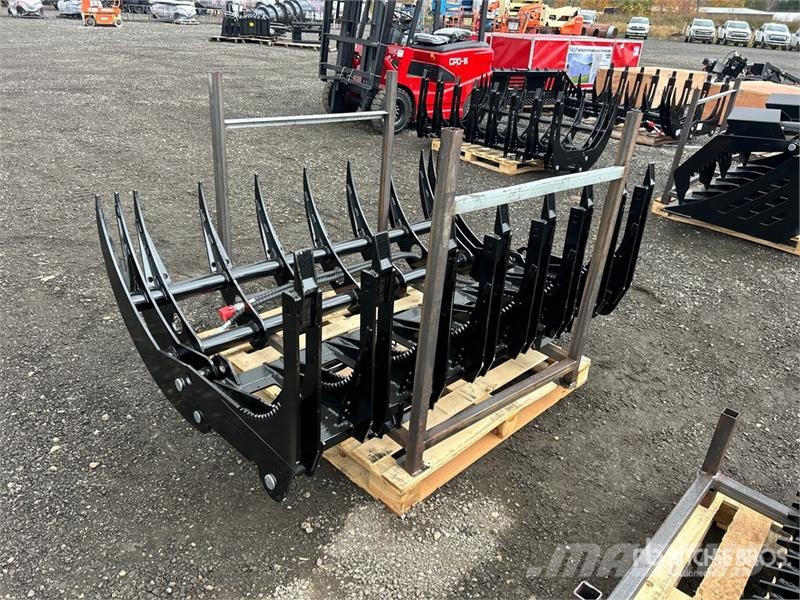 71 in Skid Steer Root Rake Rendkészítő