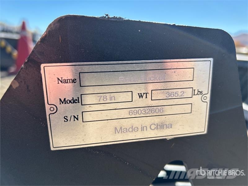 78 in Skeleton Skid Steer Bucket (Unused) Kanalak