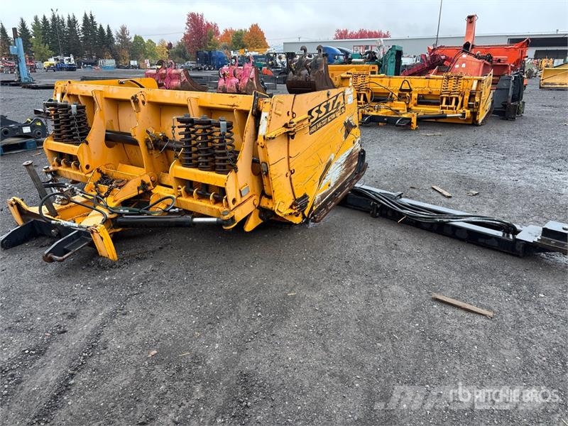 8 ft - 14 ft Extendable Snow Plow Lame pentru dezapezire si pluguri