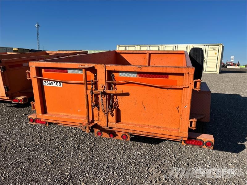 8 ft S/A Dump Utility Trailer Tipphengere