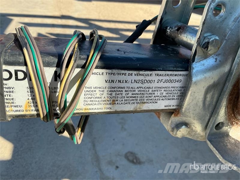 8 ft S/A Utility Trailer Andre hengere