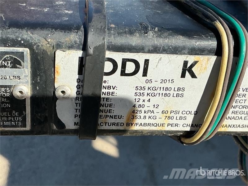 8 ft S/A Utility Trailer Andre hengere