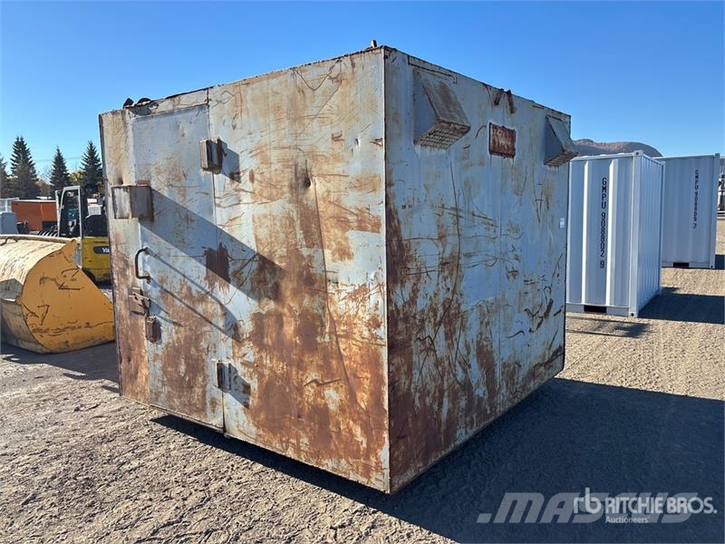 8 ft x ft Explosives Storage Box Sonstige Baumaschinen