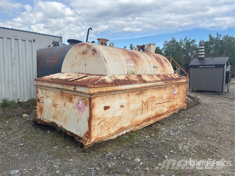 9000 L Skid Mounted Steel Diesel Fuel Tank Depósitos de combustible y aditivos