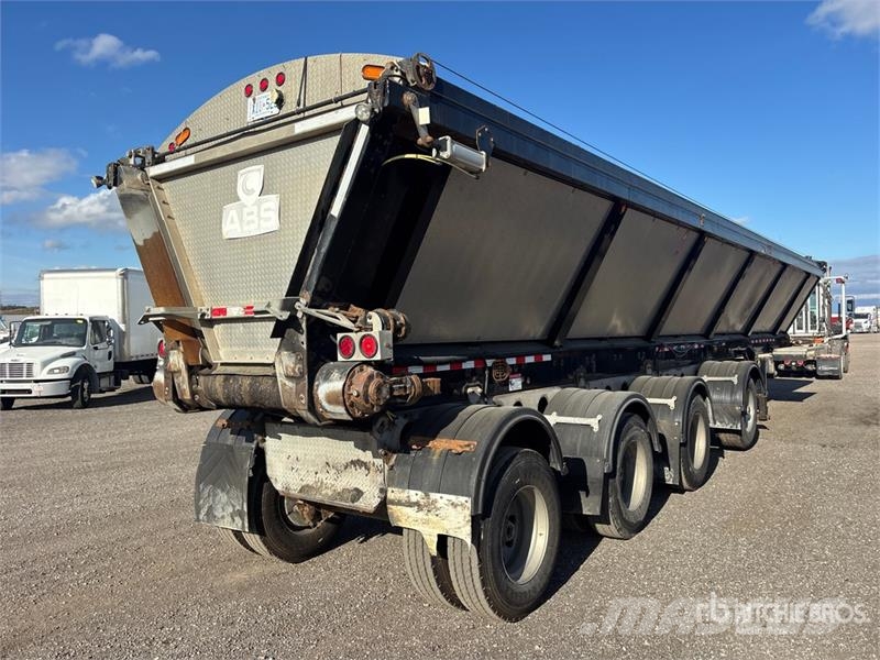 ABS 45 ft Quad/A Live Bottom Trailer Walking floor semi-trailers