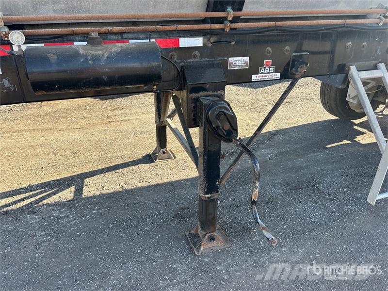 ABS 45 ft Quad/A Live Bottom Trailer Walking floor semi-trailers