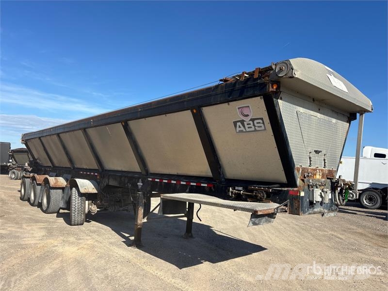 ABS 48 ft Quad/A Live Bottom Trailer Walking floor semi-trailers