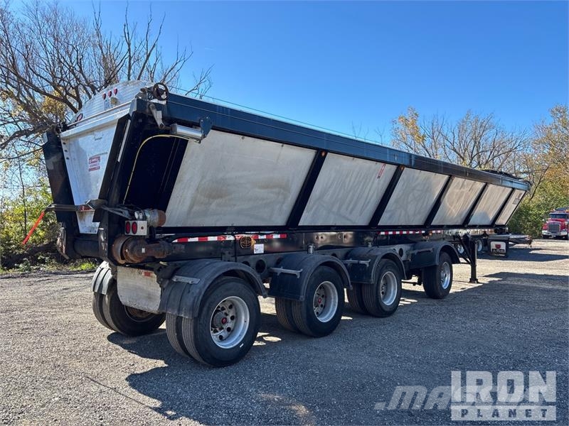 ABS 48 ft Quad/A Live Bottom Trailer Tovorne pohodne polprikolice