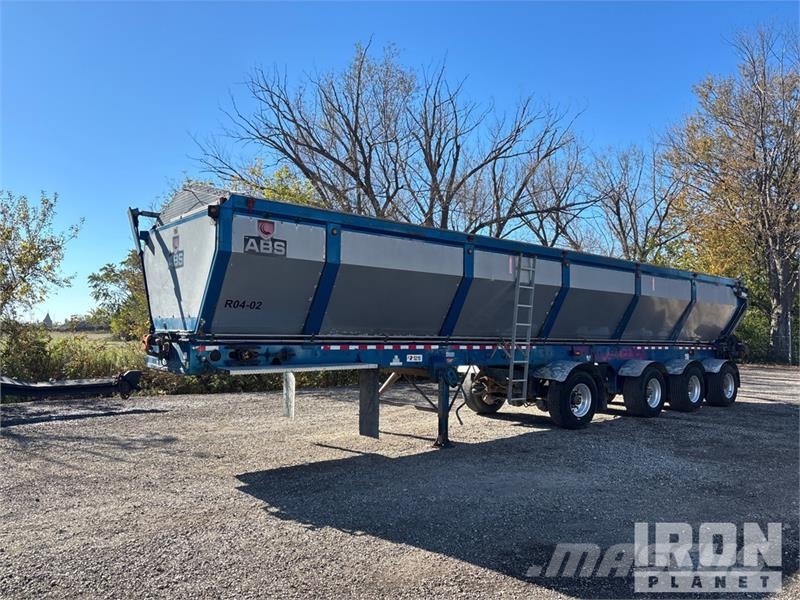 ABS 48 ft Quad/A Live Bottom Trailer Walking floor semi-trailers