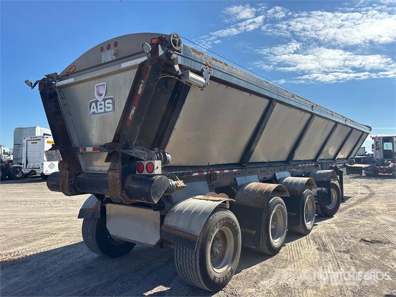 ABS 48 ft Quad/A Live Bottom Trailer Walking floor semi-trailers