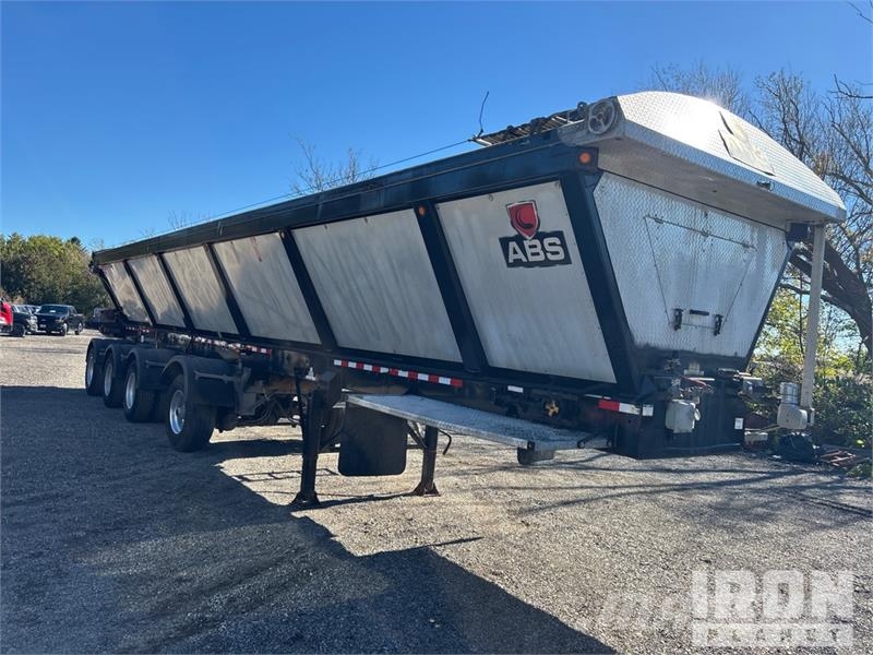 ABS 48 ft Quad/A Live Bottom Trailer Tovorne pohodne polprikolice
